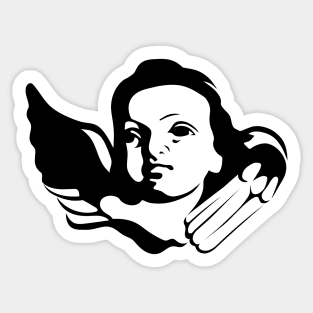 Baroque Angel Sticker